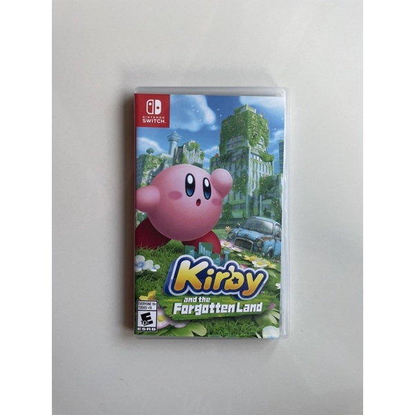 แผ่นเกมส์ Kirby and the Forgotten Land มือสอง Nintendo Switch