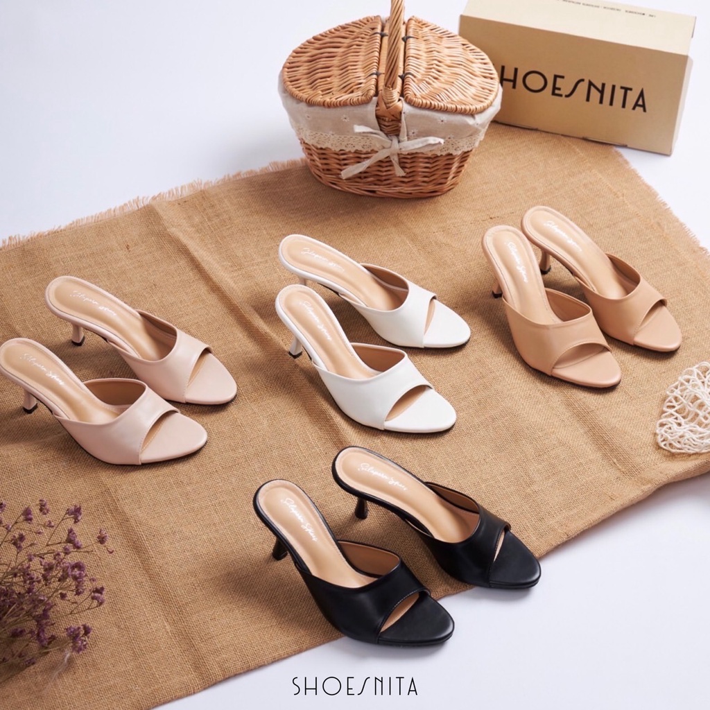 New รองเท้าส้นสูง 2.5 นิ้ว ทรงสวยม๊ากก SHOESNITA *พร้อมส่ง