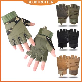 Globetrotter COD【สินค้าเฉพาะจุด】ถุงมือ แบบครึ่งนิ้ว คุณภาพสูง สําหรับขี่จักรยานยนต์