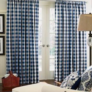 แนะนำ ผ้าม่าน ผ้าม่านลายสก็อต สไตล์ญี่ปุ่น มินิมอล  ผ้าม่านประตู ผ้าม่านหน้าต่าง ราคาพิเศษ มีเก็บเงินปลายทาง