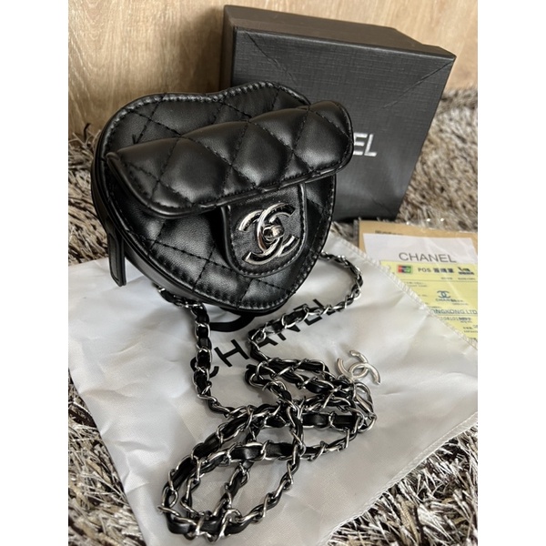 Chanel Heart Belt Bag ชาแนลหัวใจคาดเอว รุ่นแม่ดิว