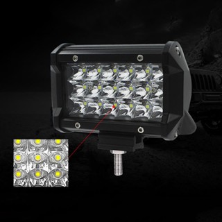 Car Light  4 Inch 54W 5400LM DC 10 ~ 30 V Modified Top LED Light with Three Rows light Bars for Off-road Car / Pickup /