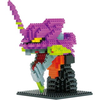 Direct from Japan nanoblock Evangelion Unit 01 (Head) Evangelion New Theatrical Version: Q Original Nanoblock Series