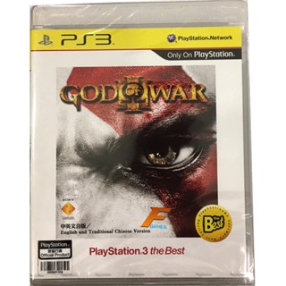 PS3 God of War III (Zone 3 / Asia / English ) แผ่นเกม ของแท้ มือหนึ่ง มือ1 ของใหม่ ในซีล