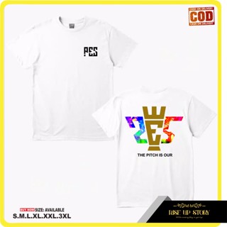 Eriseup Story ღ เสื้อยืด ผ้าฝ้าย พิมพ์ลาย THE PITCH IS OUR สําหรับผู้ชาย ผู้หญิงS-5XL