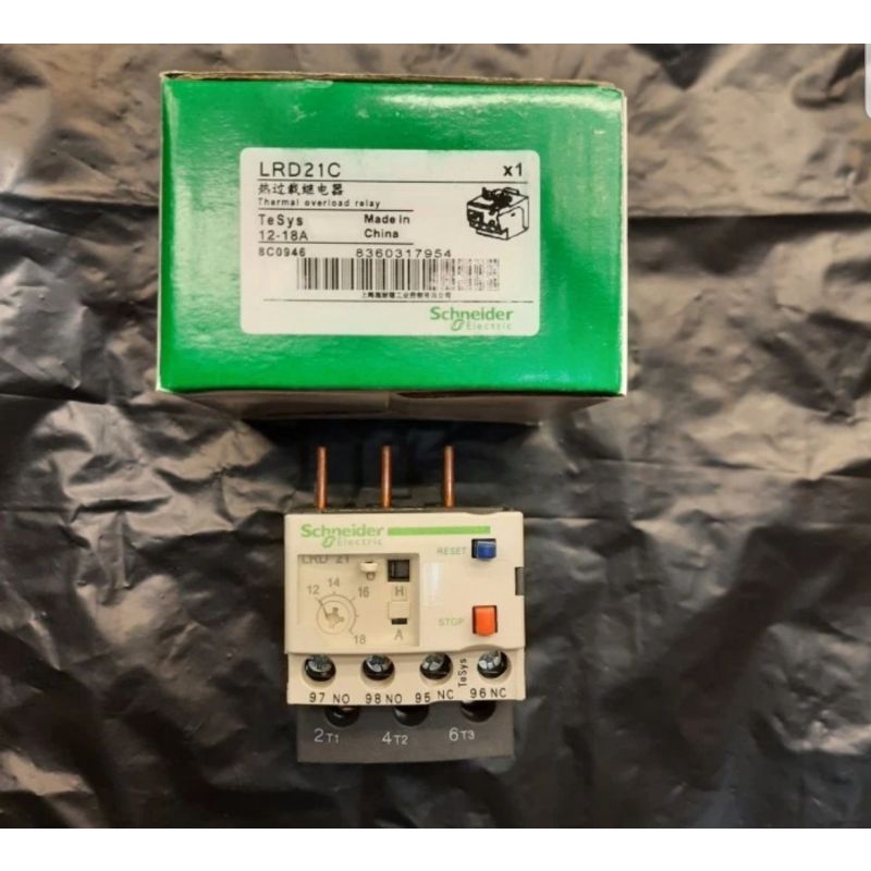 THERMAL OVERLOAD SCHNEIDER LRD 21 / LRD-21 / LRD21