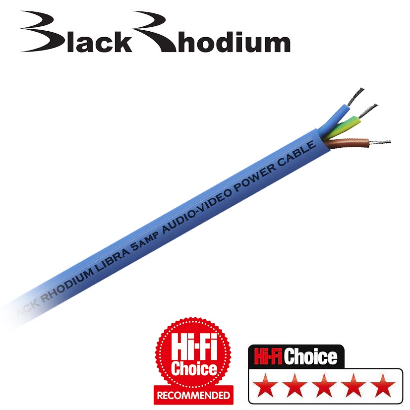 สายไฟขนาดเล็ก Black Rhodium รุ่น Libra 5A Power Cable made in England