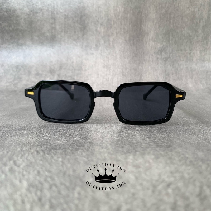 แว่นตา Geek Square สีดํา