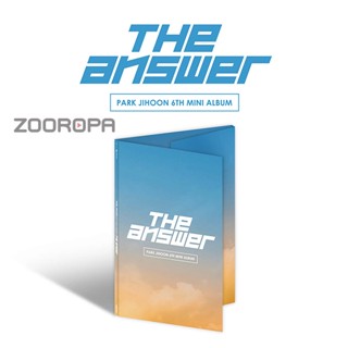 [ZOOROPA] PARK JI HOON THE ANSWER 6th Mini Album Platform ver.