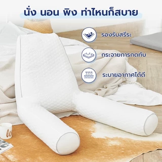 Chowa หมอนพิงหลังสลบเหมือด หมอนแก้ปวดหลัง หมอนข้างใบยักษ์จากเกาหลี