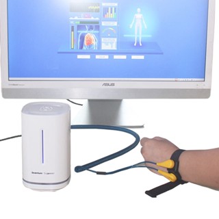 New Quantum Resonance Magnetic Analyzer Set Hand Touch Quantum Body Analyzer With 52 Reports 10th Generation ZE9T