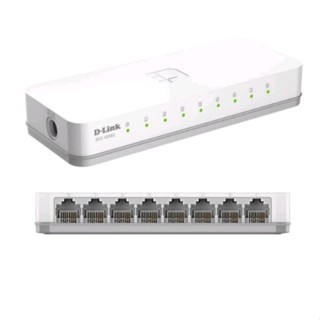 SWITCH HUB (สวิตซ์ฮับ) D-LINK 8 PORTS (DES-1008C) (5) 10/100 Mbps