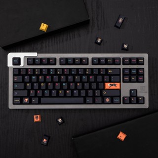 gmk mictlan keycaps cherry  profile  five sides Dye-Sublimation   PBT keycap 136keys