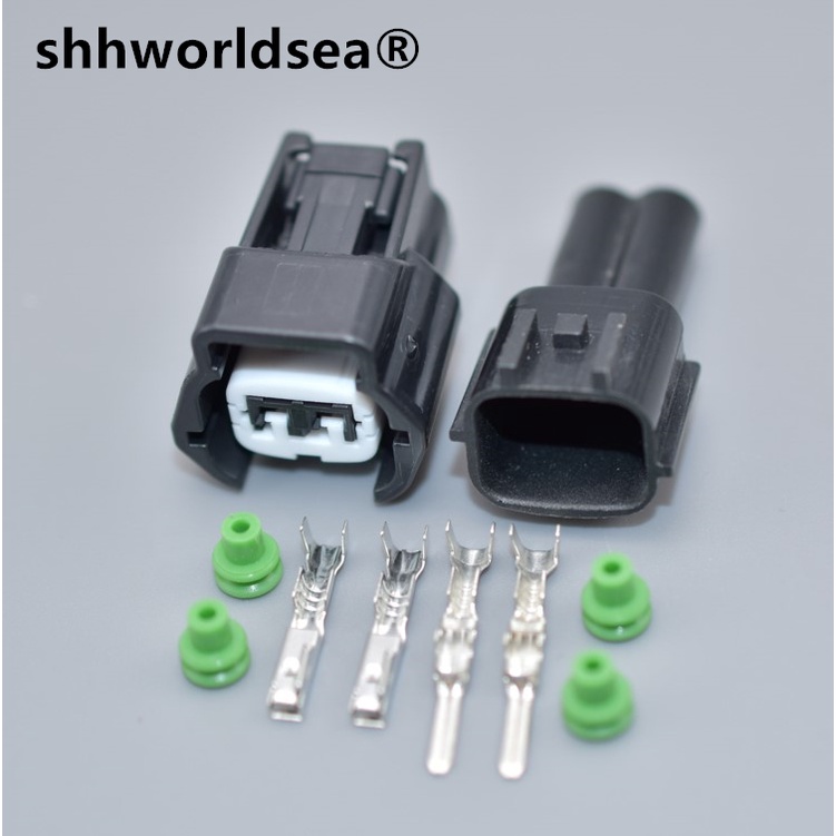 Shhworldsea 2ขา6189-0773รถยนต์การใช้หัวฉีด Plug Auto Socket สำหรับ Nissan 300zx 240sx 200zx Silvia Rb25det Sr20 S13 R32
