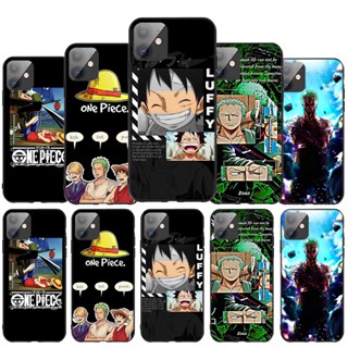 เคสโทรศัพท์ซิลิโคน แบบนิ่ม ลาย EDC95 One Piece Luffy Zoro สําหรับ OPPO A3s A5s A12 A12E A5 A37 NEO 9 A39 A57 A5s A7 A59 F1s A77 F3 A83 A1K