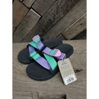 CHACO CHILLOS SLIDE สี PURPLE GREEN