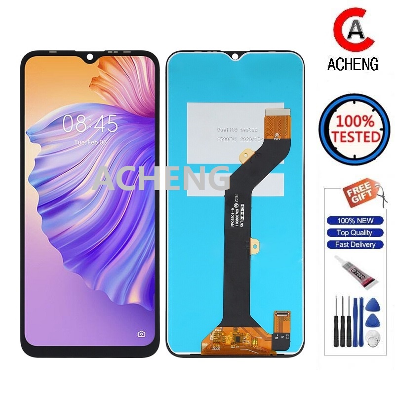 ACHENG สําหรับ Tecno Spark 8 8T 8C 8P 8 Pro KG6 KG6K KG6P KG5K KG5J KG7 KG7H KG8 หน้าจอสัมผัส LCD
