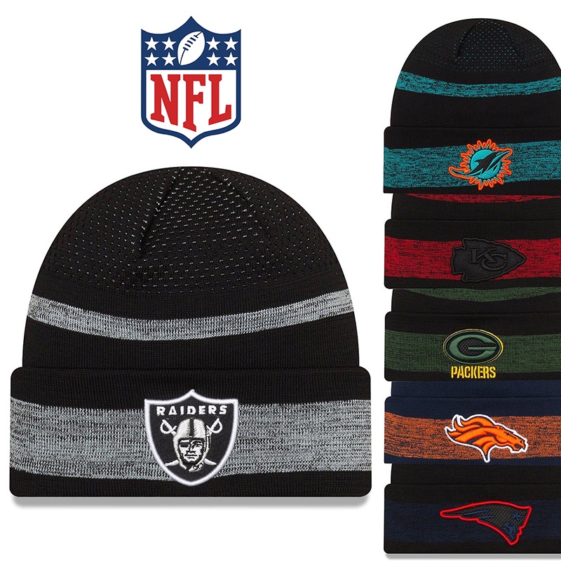 Nfl Raiders หมวกบีนนี่ถัก ให้ความอบอุ่น ปักลาย Gorro แฟชั่นฤดูหนาว สําหรับทุกเพศ