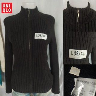 เสื้อไหมพรมแขนยาว Uniqlo