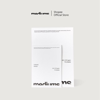 MEDIUMS CANVAS PAPER PAD I ผ้าใบวาดภาพ ชนิดเล่ม