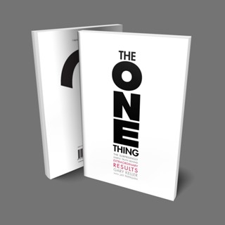 หนังสือภาษาอังกฤษ THE ONE THING -GARY KELLER WITH JAY JAY Originals