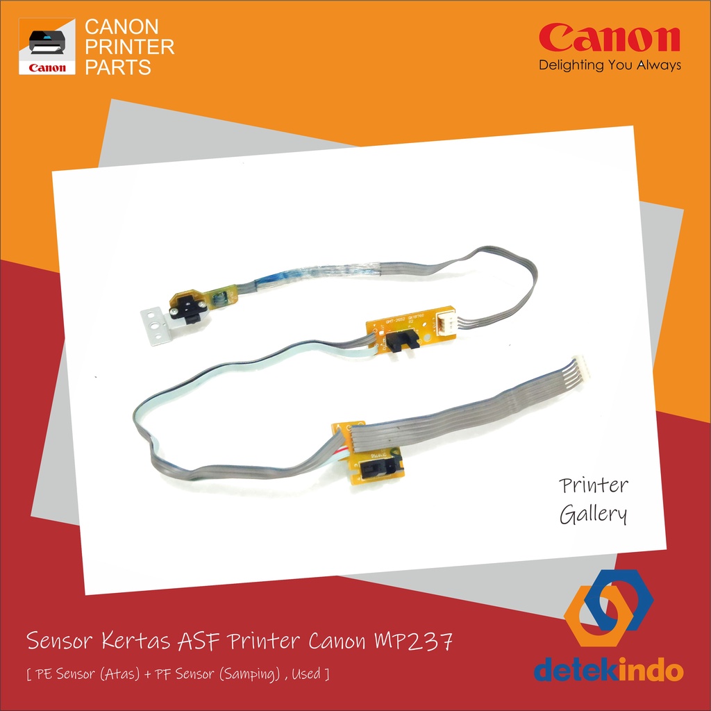 Pe Paper Sensor ASF & PF Encoder Sensor เครื่องพิมพ์ Canon MP237