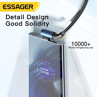 Essager อุปกรณ์ชาร์จเร็ว 7A 100W USB เป็น Type c 7A กระแสไฟสูง สําหรับ Realme VIVOtype c