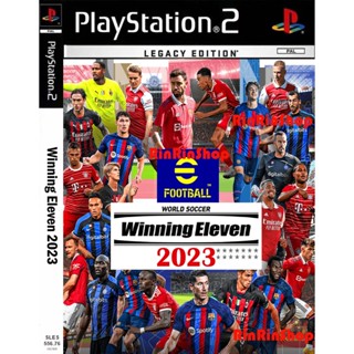 แผ่นเกมส์ Winning Eleven 2023   ฮาแลนด์,นูเญซ,เลวานดอฟสกี้ ย้ายแล้ว  #ภาษาอังกฤษ# PS2 Playstation 2 คุณภาพสูง ราคาถูก