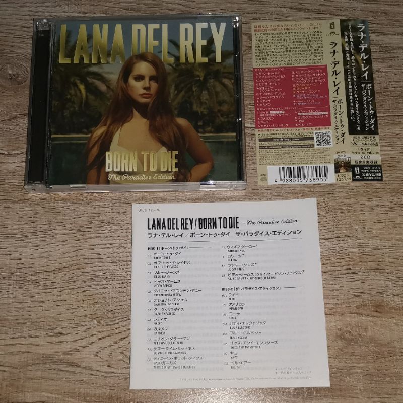 Lana Del Rey ซีดี 2 CD Album Born To Die The Paradise Edition Japan