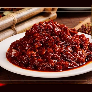 ซอสถั่วเต้าซี่ (โต้วปั้นเจียง) 豆瓣酱 ซอสอาหารจีนเสฉวน ทำเต้าหู้หม่าล่าและอีกหลายเมนู อร่อย 500g