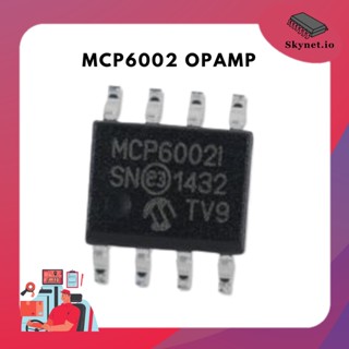 (1 item) MCP6002 Dual general purpose OpAmp rail-to-rail