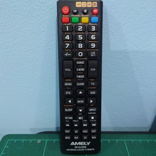 รีโมทรวมทีวี ทุกยี่ห้อ AMELY รุ่น AD-UL028S TV Remote LCD/LED TV