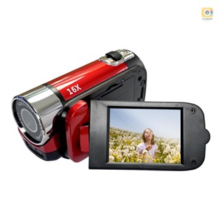 Andoer กล้องบันทึกวิดีโอดิจิทัล 1080P ความละเอียดสูง DV 16MP หน้าจอ LCD 2.7 นิ้ว ซูมได้ 16 เท่า มีแบตเตอรี่ในตัว