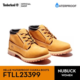 TIMBERLAND WOMENS NELLIE WATERPROOF CHUKKA BOOTS รองเท้าบูทผู้หญิงทิมเบอร์แลนด์กันน้ำ (FTLL23399)