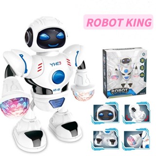 ROBOT หุ่นยนต์เสริมสร้างพัฒนาการ หุ่นยนต์เพื่อความผ่อนคลาย เต้นได้มีสีเสียง