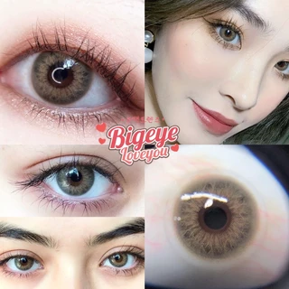 คอนแทคเลนส์ Mini Aurora Brown / Gray (Kitty Kawaii) ขนาดมินิ 🌷 ลายฮิต สุดปังในเกาหลี