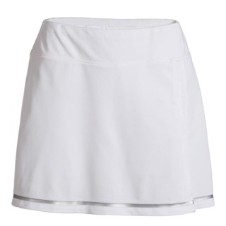 กระโปรงใส่เล่นเทนนิสสำหรับผู้หญิงรุ่น Dry 500 ARTENGO WOMENS SOFT TENNIS SKIRT DRY 500 - WHITE