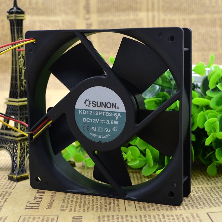 HY 12CM INVERTER FAN 12V KD12PTB2-6A 12V 3.6W เดิม