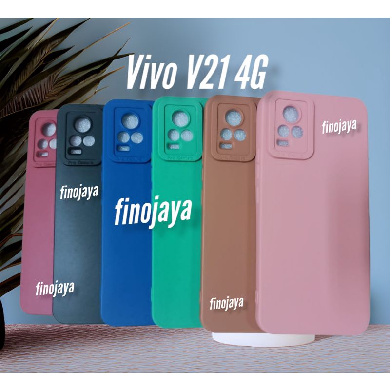 เคสนิ่ม Vivo V21 V21E Y73 4G 2021 ซิลิโคน Macaron Pro