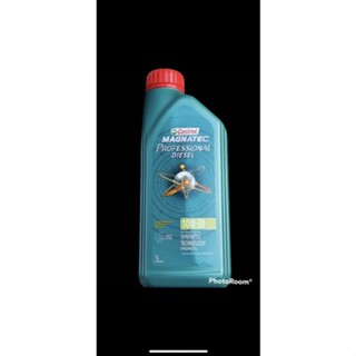 น้ำมันเครื่อง Castrol Magnatec Professional Diesel ดีเซล 10W-30 10w30  1 ลิตร