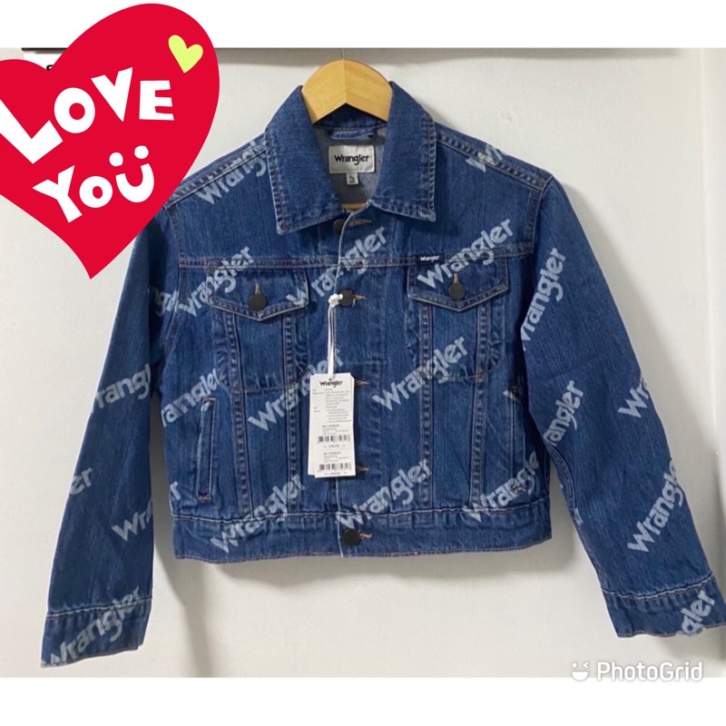 wrangler kid jacket เด็ก 8-9 ขวบผู้หญิงตัวเล็กใส่ได้ขนาดอกถึง 34