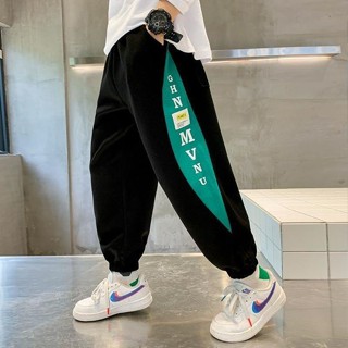 Pants🍀2022 กางเกงกีฬาใหม่กางเกงหนุ่มหล่อกางเกงเด็กชายขนาดใหญ่