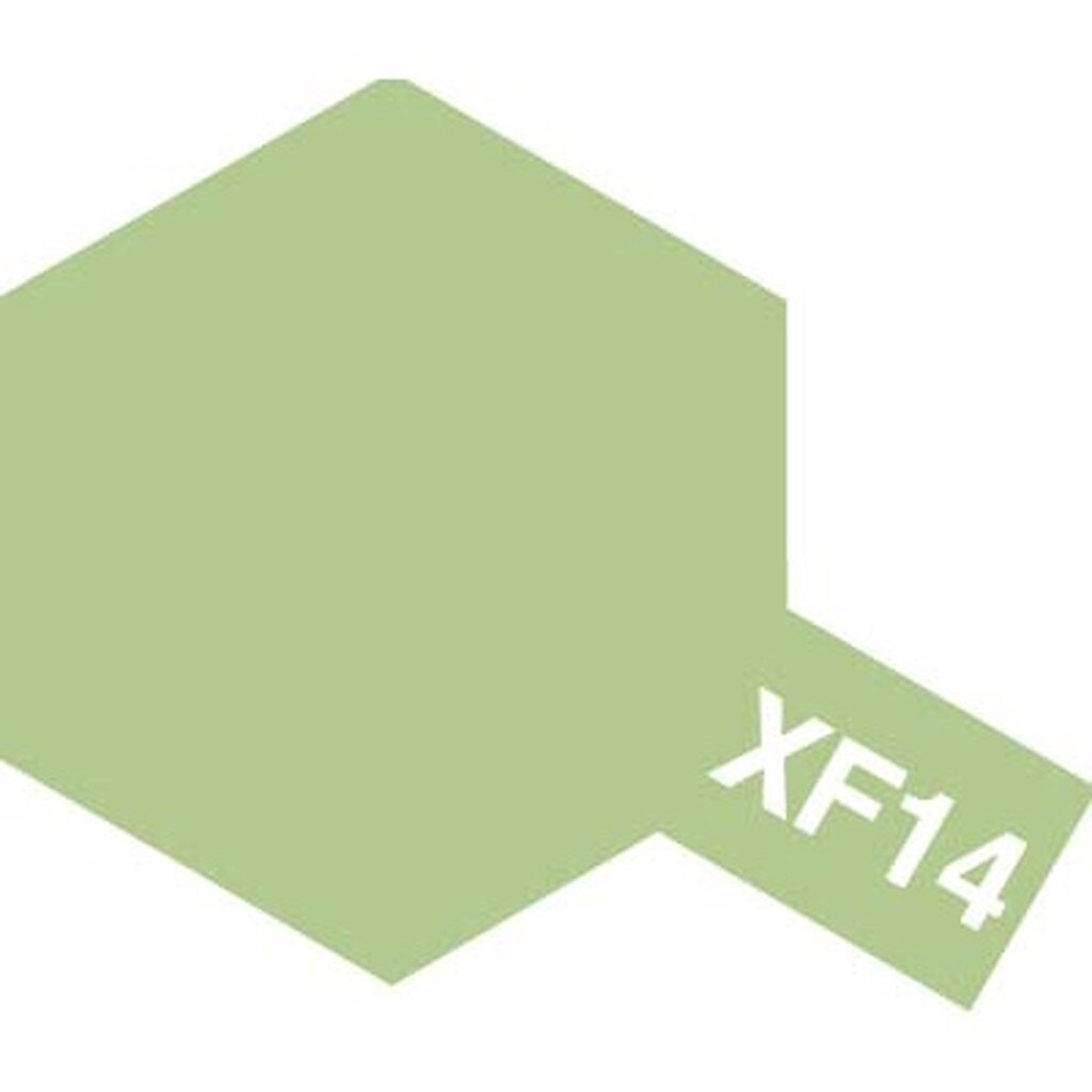 TAMIYA 80314 Enamel Paint XF-14 J.A. Grey (Flat,10ml) สีอีนาเมลทามิย่าแท้