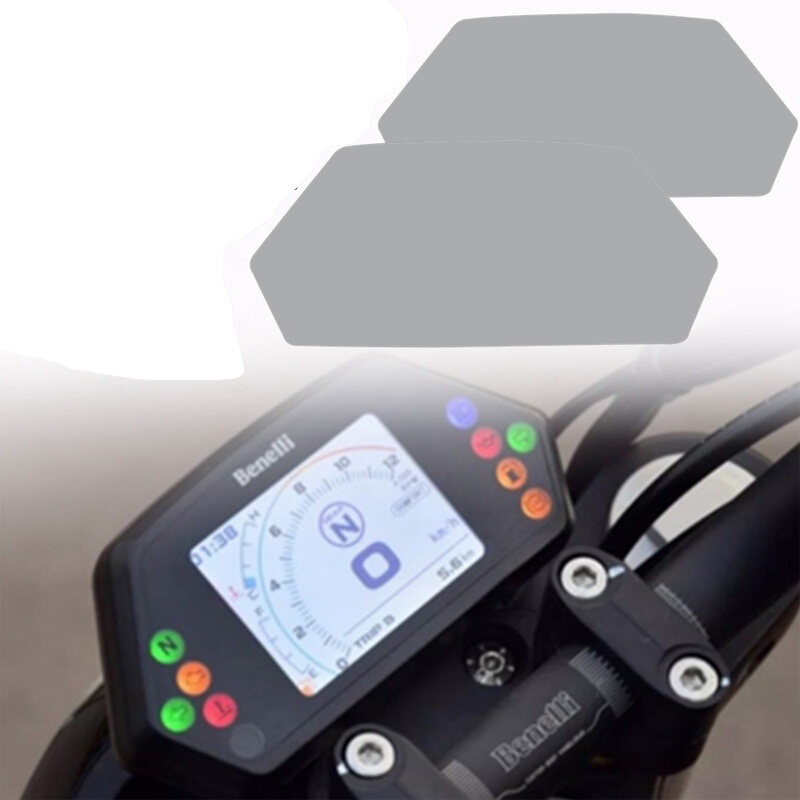 รถจักรยานยนต์ Cluster Scratch ป้องกันฟิล์มสําหรับ Benelli 502C BJ500 BJ 500