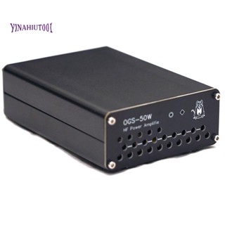 เครื่องขยายเสียง 50W HF สําหรับ USDX FT-817 ICOM IC-703 IC-705 IC705 KX3 QRP FT-818 G90 G90S G1M X5105 Ham AMP OGS-50W
