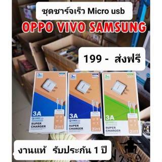 ชุดชาร์จแท้Samsung oppo vivo