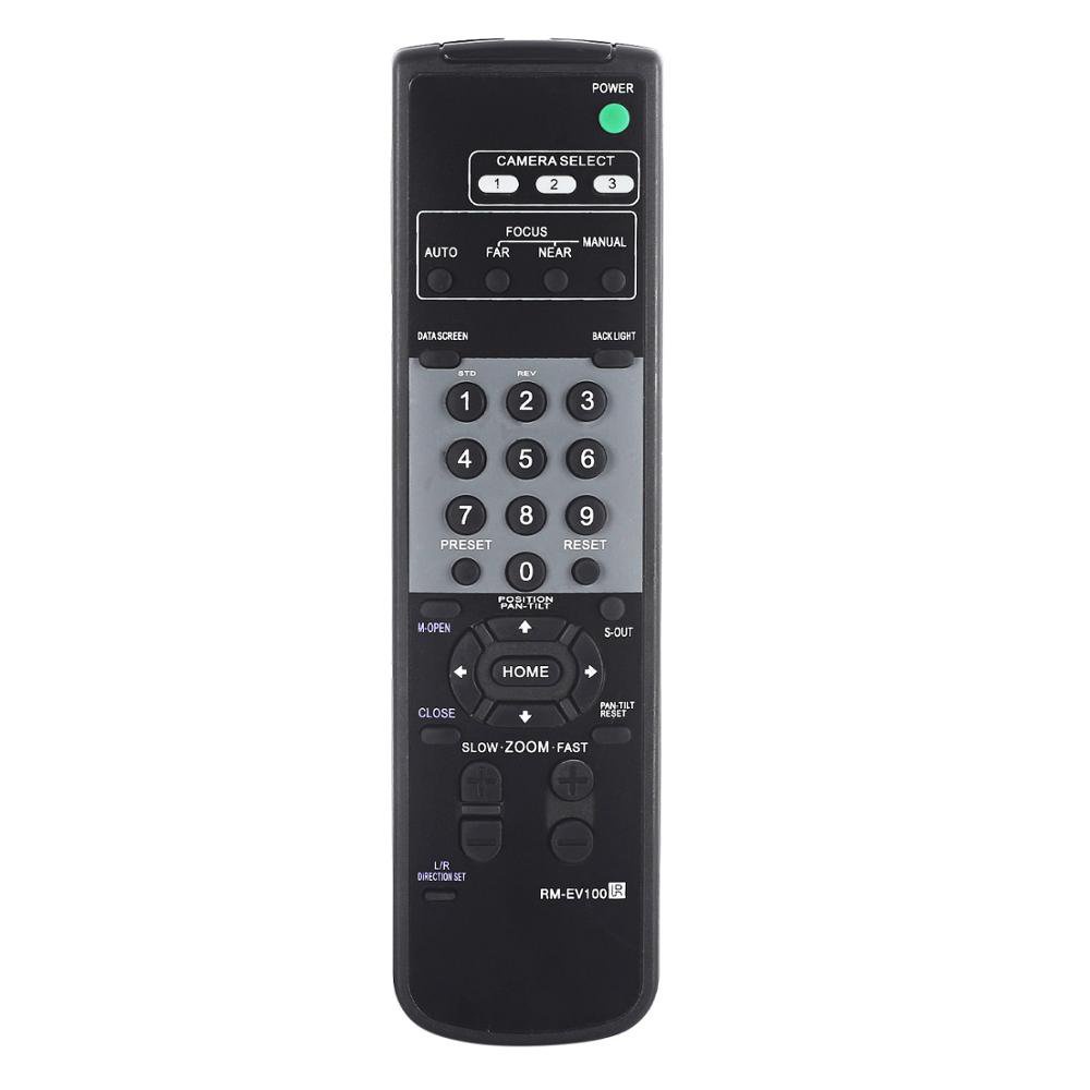 รีโมทคอนโทรลเหมาะสําหรับ sony RM-EV100 EVI-D70P/D100P/D31/HD1/BRC300 กล้อง vcr