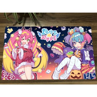 YuGiOh Live Twin Kisikil &amp; Live Twin Lilla TCG Mat Anime Girls Trading Card Game Mat CCG Playmat Mouse Pad Desk Mat Free Bag