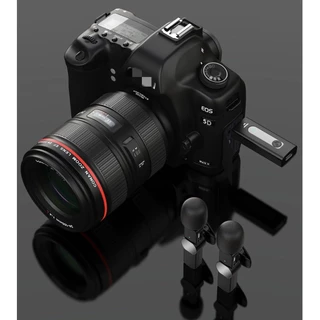 K35 อะแดปเตอร์ไมโครโฟนไร้สาย 3.5mm ขนาดเล็ก ตัดเสียงรบกวน