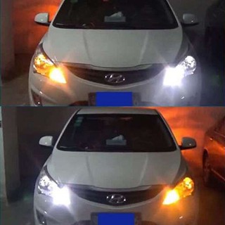 2 In 1 ไฟเลี้ยว LED 42 ดวง DC 12V DRL 1156 สําหรับรถยนต์ 2 ชิ้น ต่อชุด